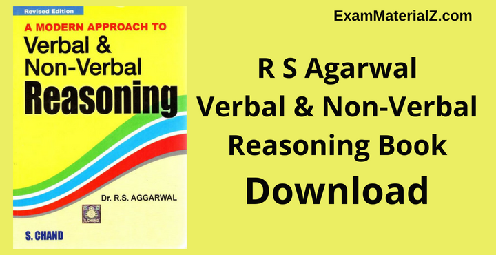 rs agarwal verbal nonverbal reasoning book pdf free 14